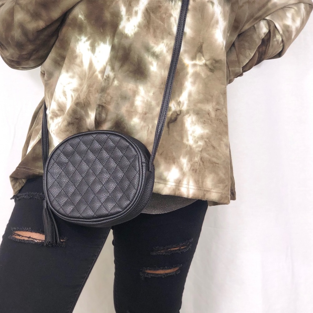 Small black cross body bag